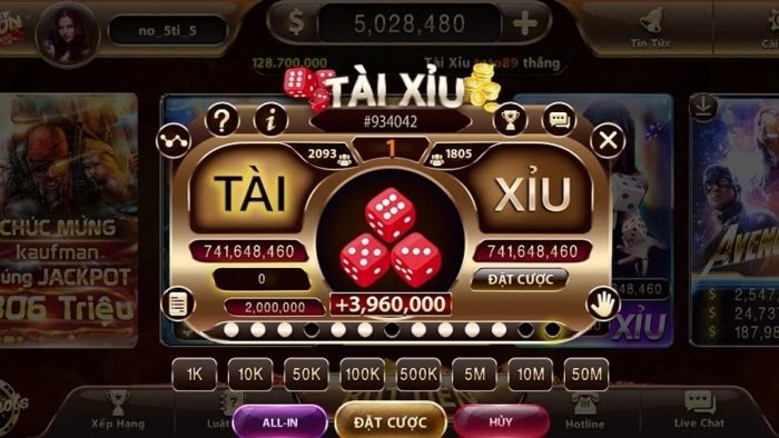 chơi tài xỉu online có bị bắt không